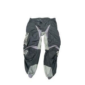 Fox Racing 180 Pants Mens Sz 36 (37) Motocross Dirt Bike Black Gray